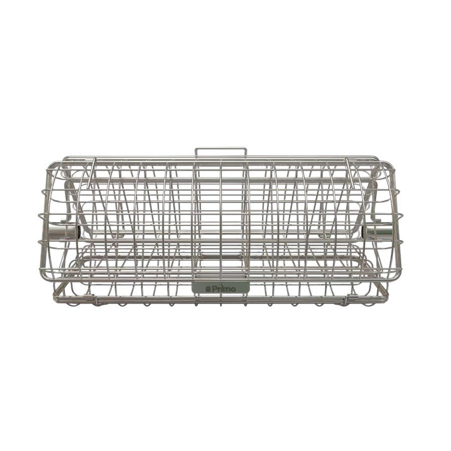 Primo Ceramic Grills 3 - Sided Rotisserie Basket - intoCooking