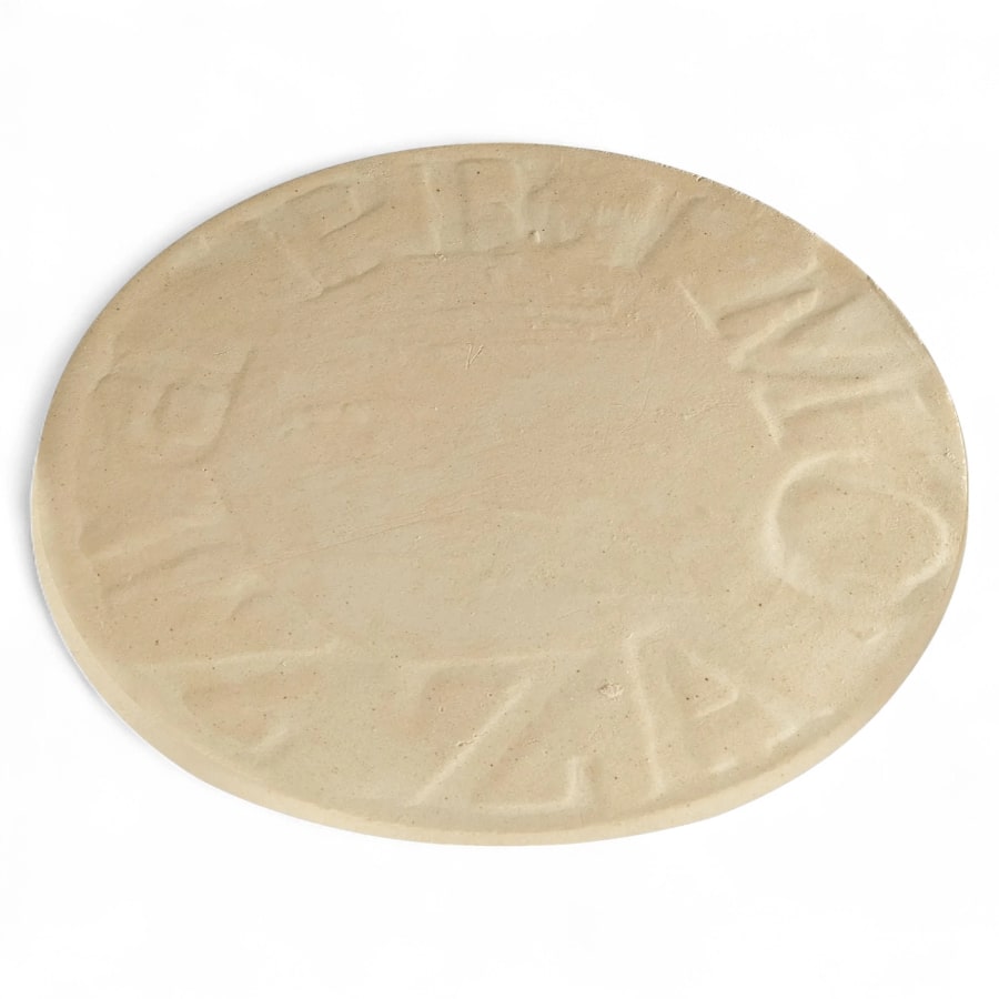 Primo Ceramic Grills Ceramic 13" Pizza & Baking Stone - intoCooking