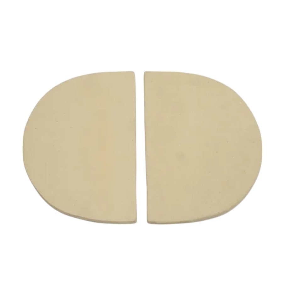 Primo Ceramic Grills Ceramic Heat Deflector Plates - intoCooking