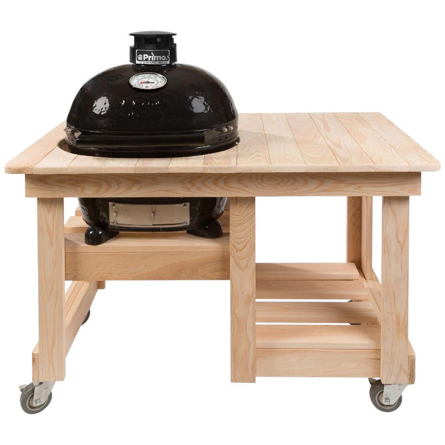 Primo Ceramic Grills Cypress Countertop Grill Table - intoCooking