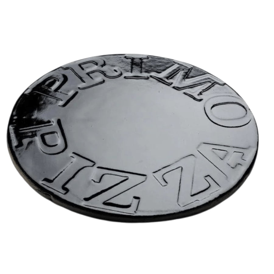 Primo Ceramic Grills Glazed Ceramic 16" Pizza & Baking Stone - intoCooking