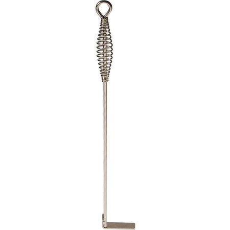 Ash tool for cleaning out charcoal debris from the Primo Oval Large Grill