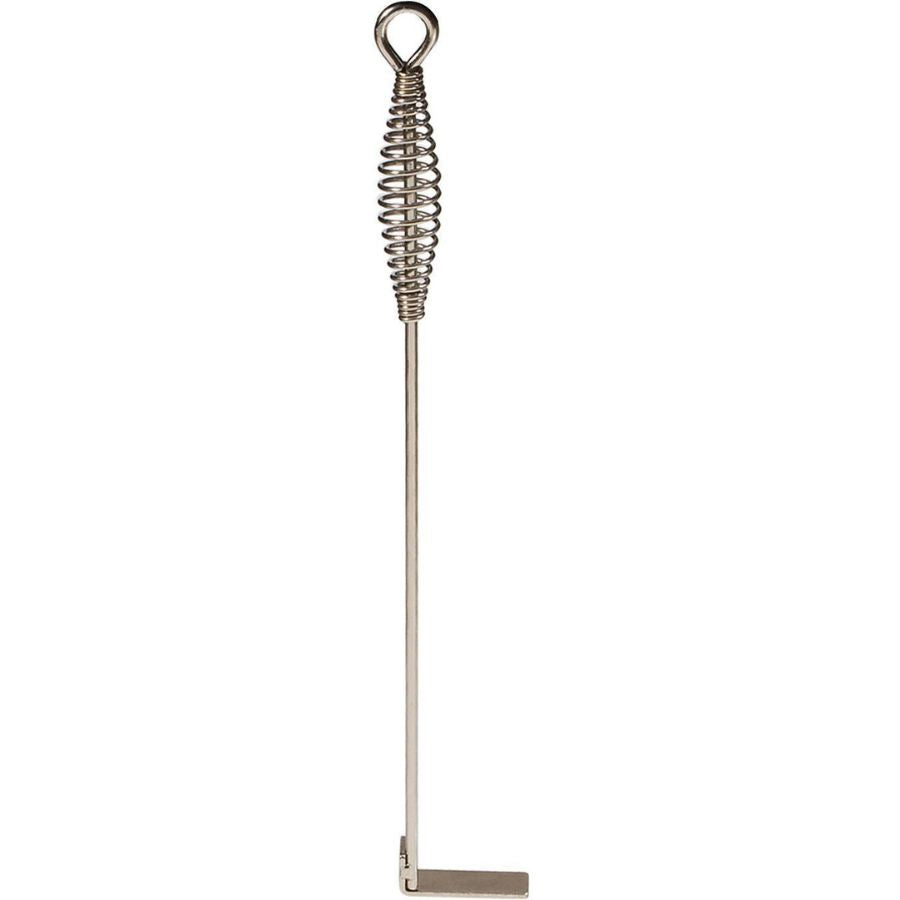 Ash tool with spring handle for cleaning Primo Oval X-Large Kamado Grill